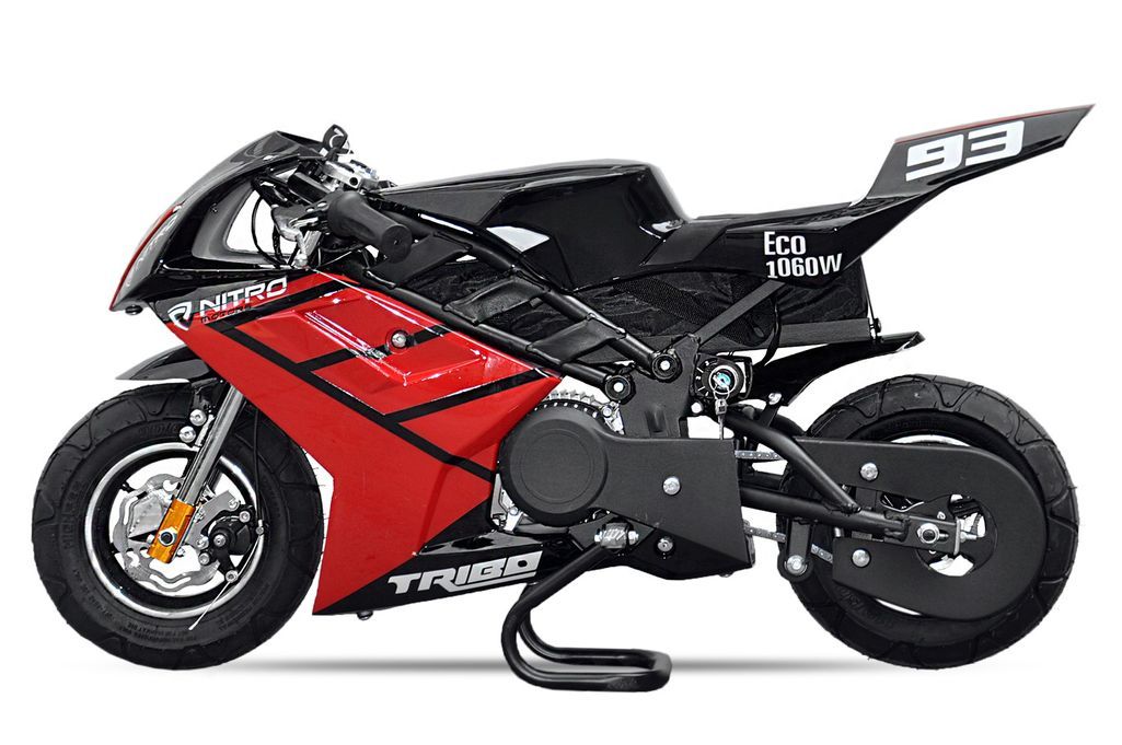 Tribo 1060W rouge Moto de course électrique - Photo n°1