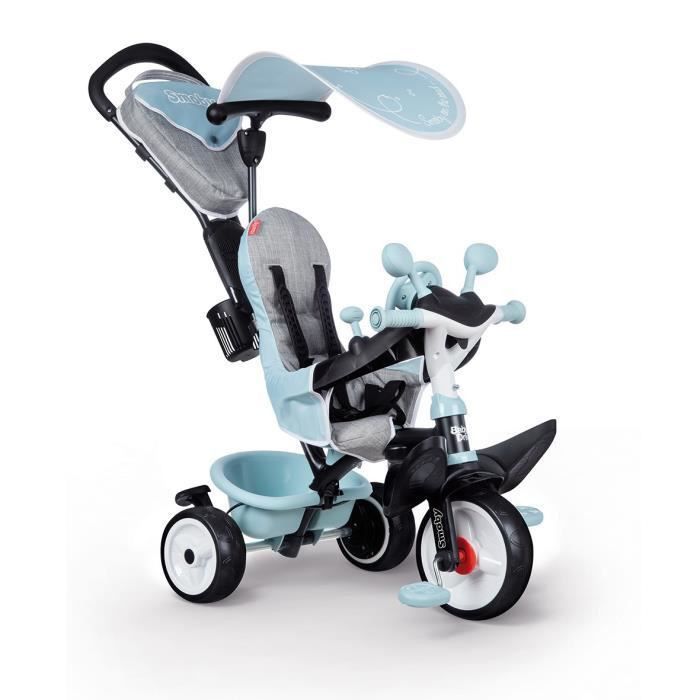 Tricycle Baby Driver Plus Bleu - SMOBY - Photo n°1
