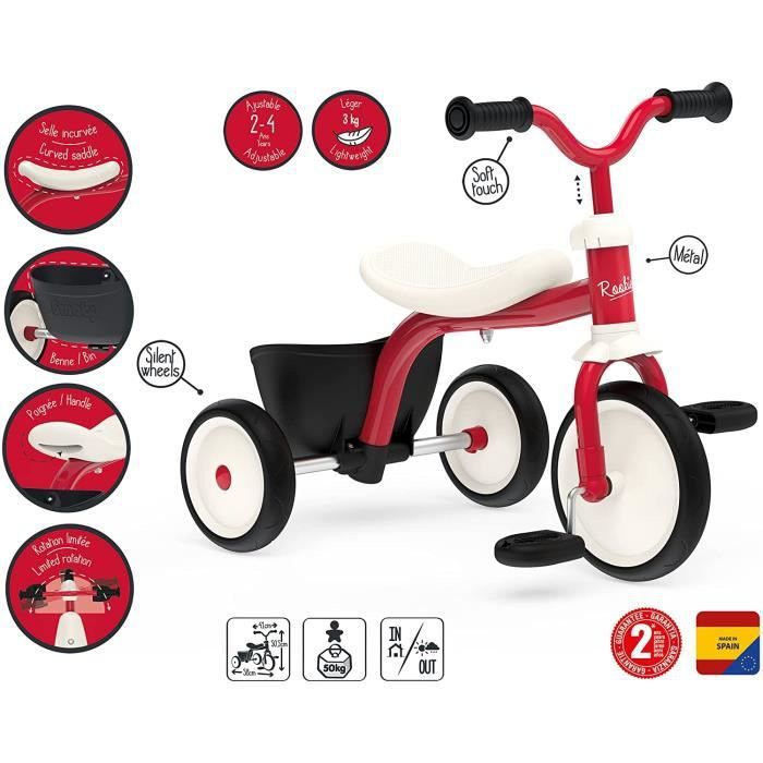 Tricycle rookie Smoby - Photo n°2