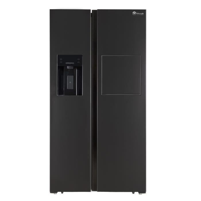 TRIOMPH TSN541NFHBK - Réfrigérateur Américain - 541 L - Froid ventilé - A+ - L 91.1 x H 178 cm - Homebar - Noir - Photo n°1