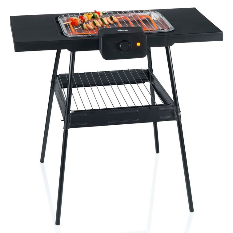 Tristar Barbecue électrique de table avec support BQ-2870 Noir 2000 W - Photo n°1