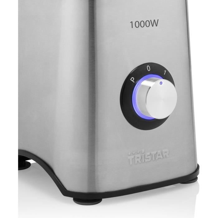 TRISTAR - BL-4471 - Blender Verseuse en verre de 1,5L - 1000 watts - Photo n°2