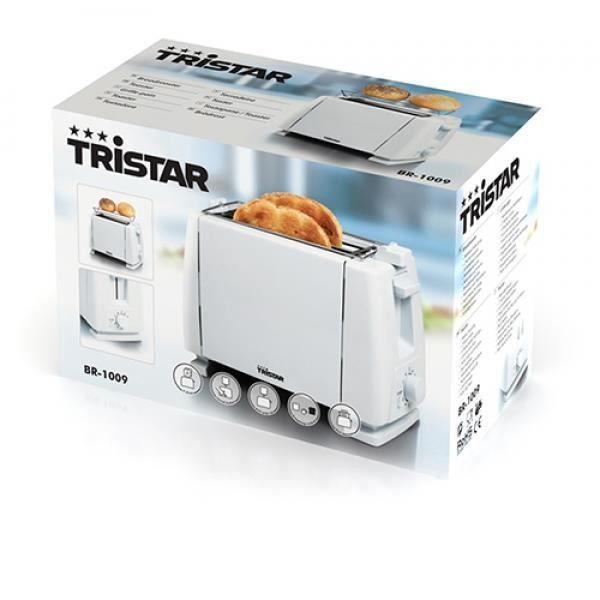 TRISTAR BR1009 Grille-pain électrique - Blanc - Photo n°4