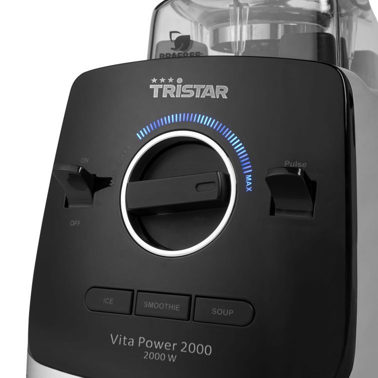 Tristar Mélangeur BL-4473 Vita Power 2000 W Noir et argenté - Photo n°9