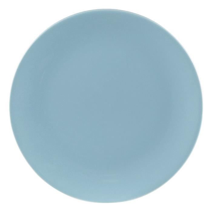 TTD Lot 6 ass plates A04972/01 26cm - bleu - Photo n°2