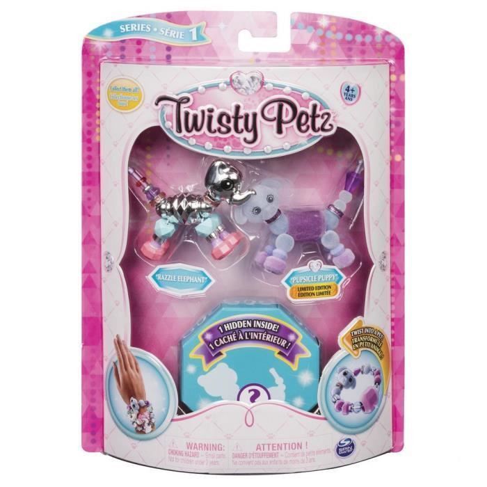 TWISTY PETZ - Pack De 3 Twisty Petz - Modele aléatoire - Photo n°1