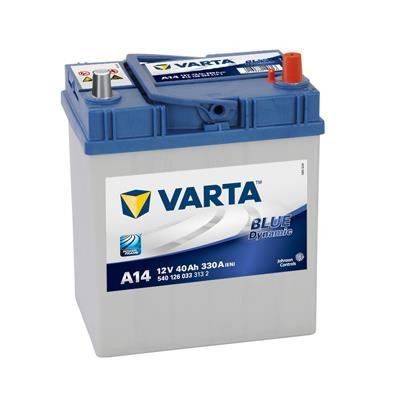 VARTA Batterie Auto A14 (+ droite) 12V 40AH 330A - Photo n°1