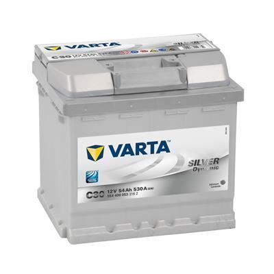 VARTA Batterie Auto C30 (+ droite) 12V 54AH 530A - Photo n°1