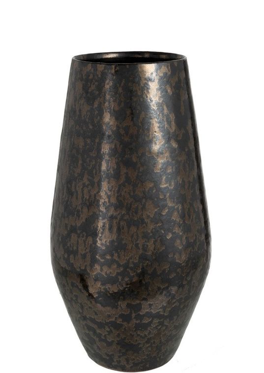 Vase antique céramique noir Ysarg H 45 cm - Photo n°1