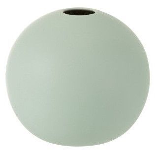 Vase boule céramique vert pastel Uchi H 18 cm - Photo n°1