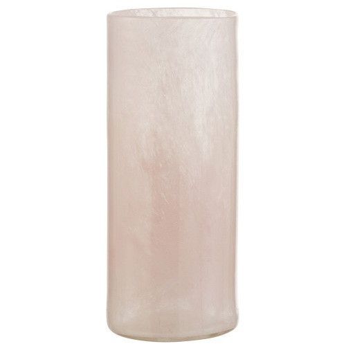 Vase verre rose clair Kimen - Lot de 4 - Photo n°1
