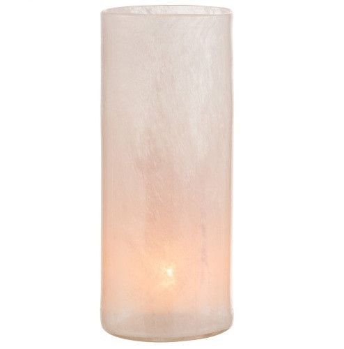 Vase verre rose clair Kimen - Lot de 4 - Photo n°2