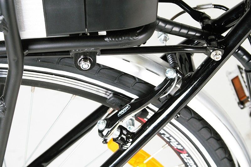 Vélo électrique E-Go CityLine M2 250W lithium noir - Photo n°4