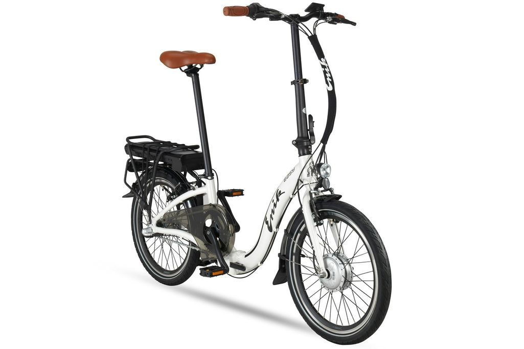 Vélo électrique Nice 250W lithium gris E-Go Quick - Photo n°2