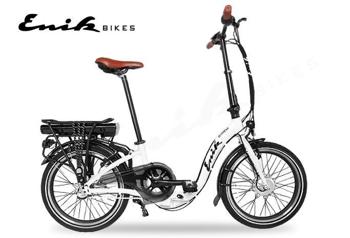 Vélo électrique Nice 250W lithium gris E-Go Quick - Photo n°8