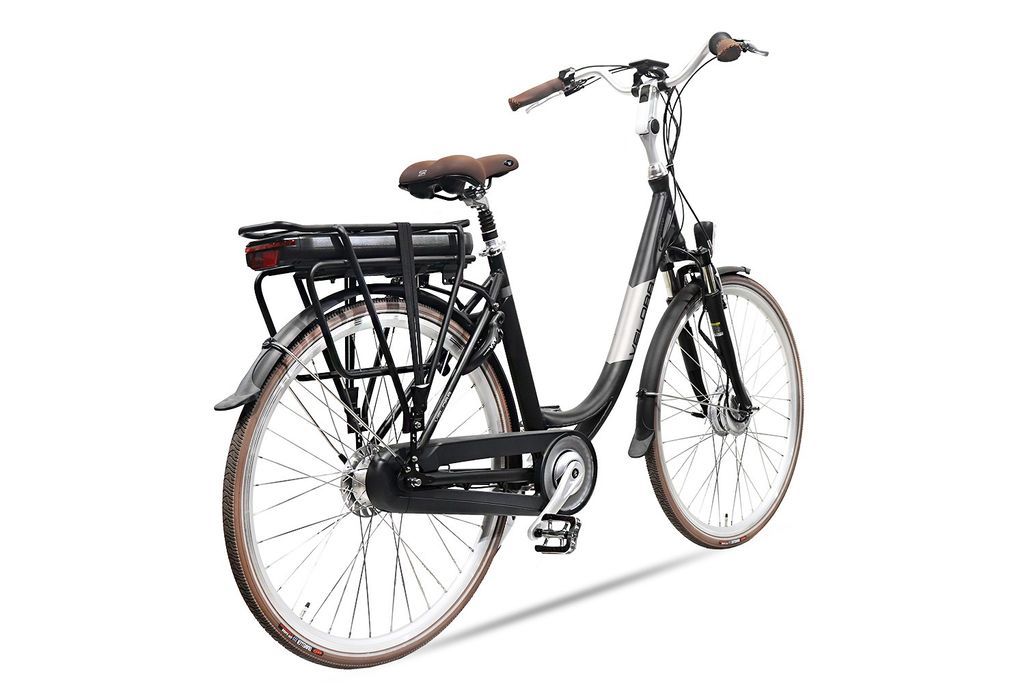 Vélo électrique Velora 250W Pedelec noir - Photo n°3