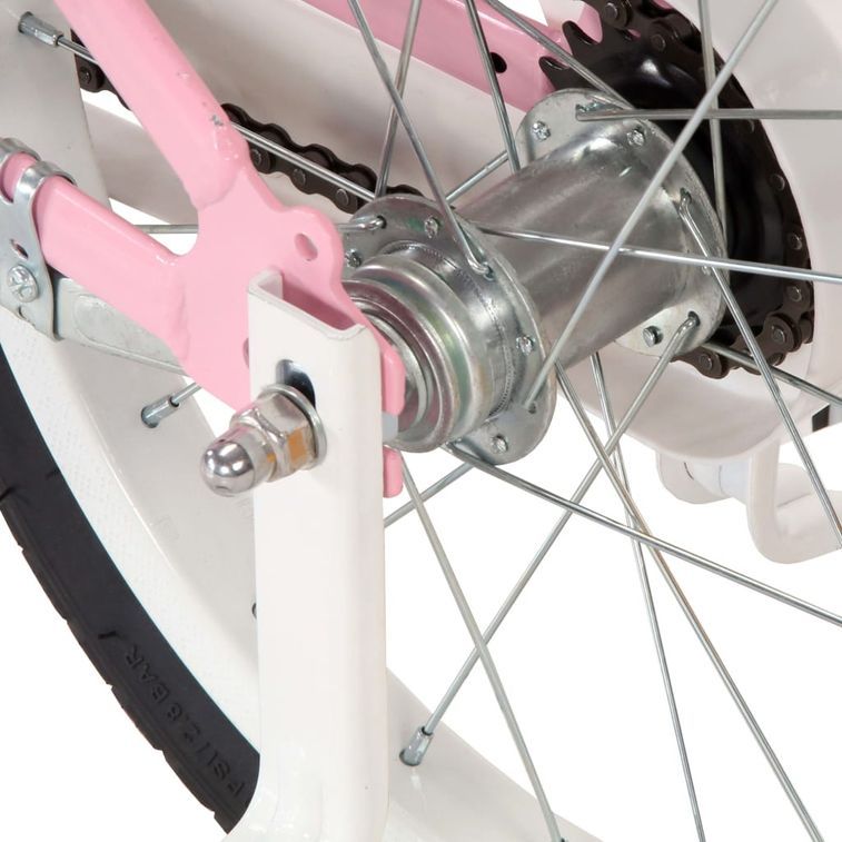 Vélo pour enfant rose et noir 12 pouces Crossy - Photo n°10