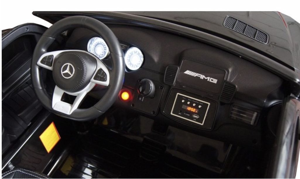 Voiture électrique 2 places Mercedes GLS63 noir - Photo n°4