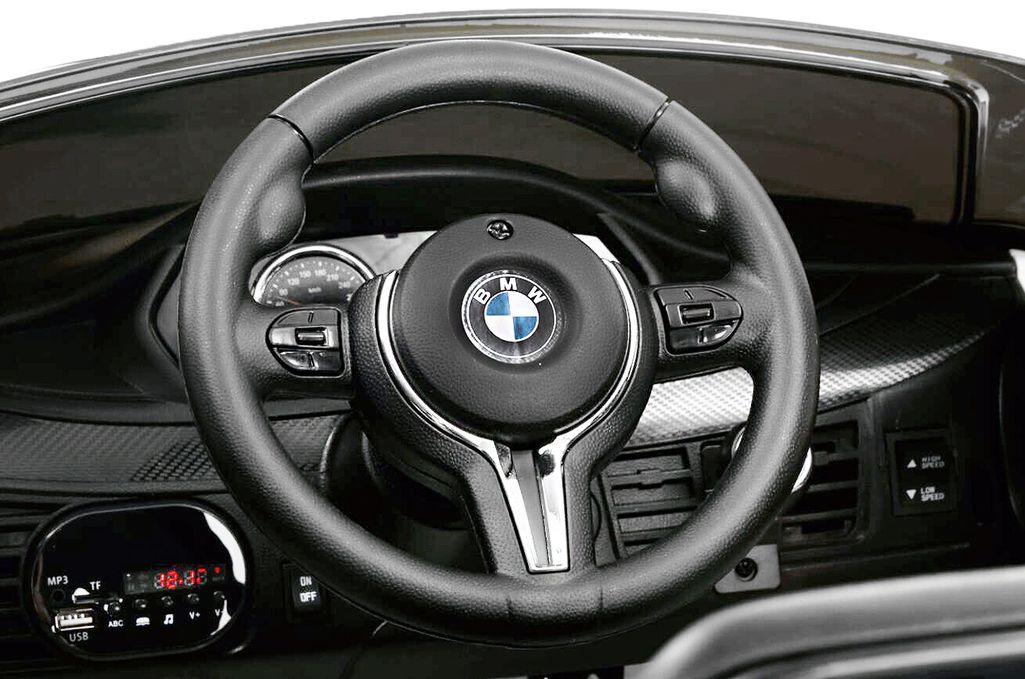 Voiture électrique 4x4 BMW X6M luxe noir - Photo n°5