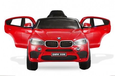 Voiture électrique BMW X6M luxe rouge - Photo n°2