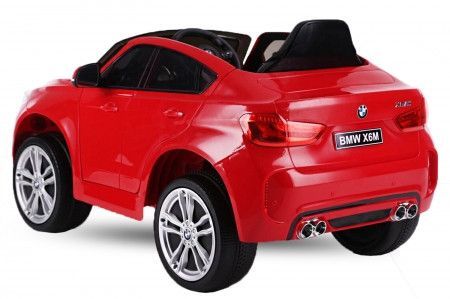 Voiture électrique BMW X6M luxe rouge - Photo n°3