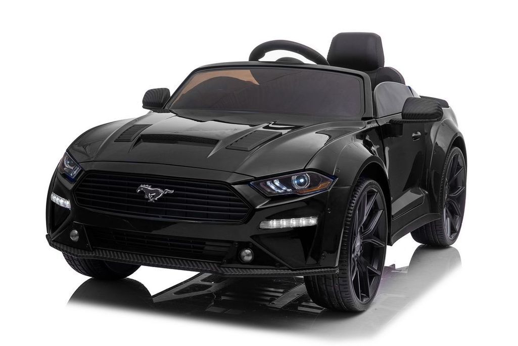 Voiture électrique enfant Ford Mustang noir - Photo n°1