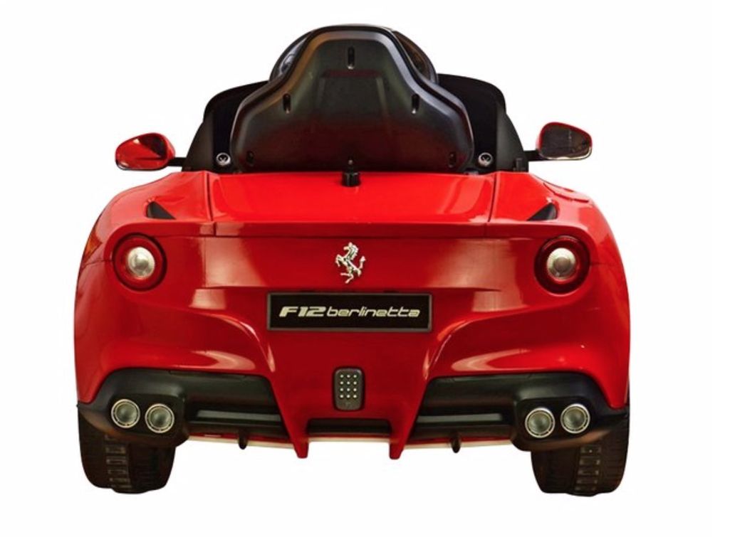 Voiture électrique Ferrari F12 Berlinetta rouge - Photo n°4