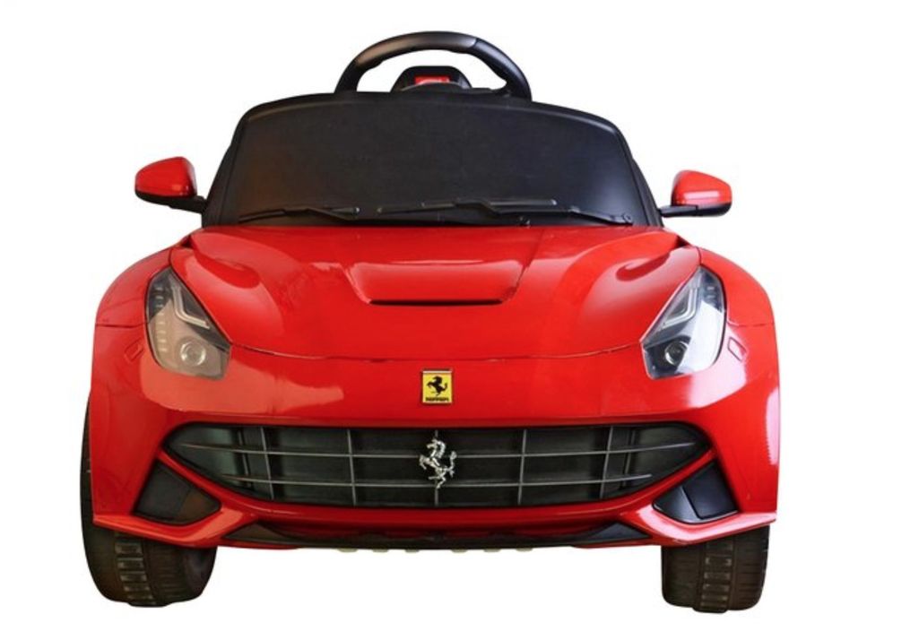 Voiture électrique Ferrari F12 Berlinetta rouge - Photo n°5