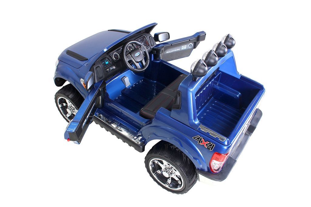 Voiture électrique Ford Ranger bleu 2x35W 12V - Photo n°8
