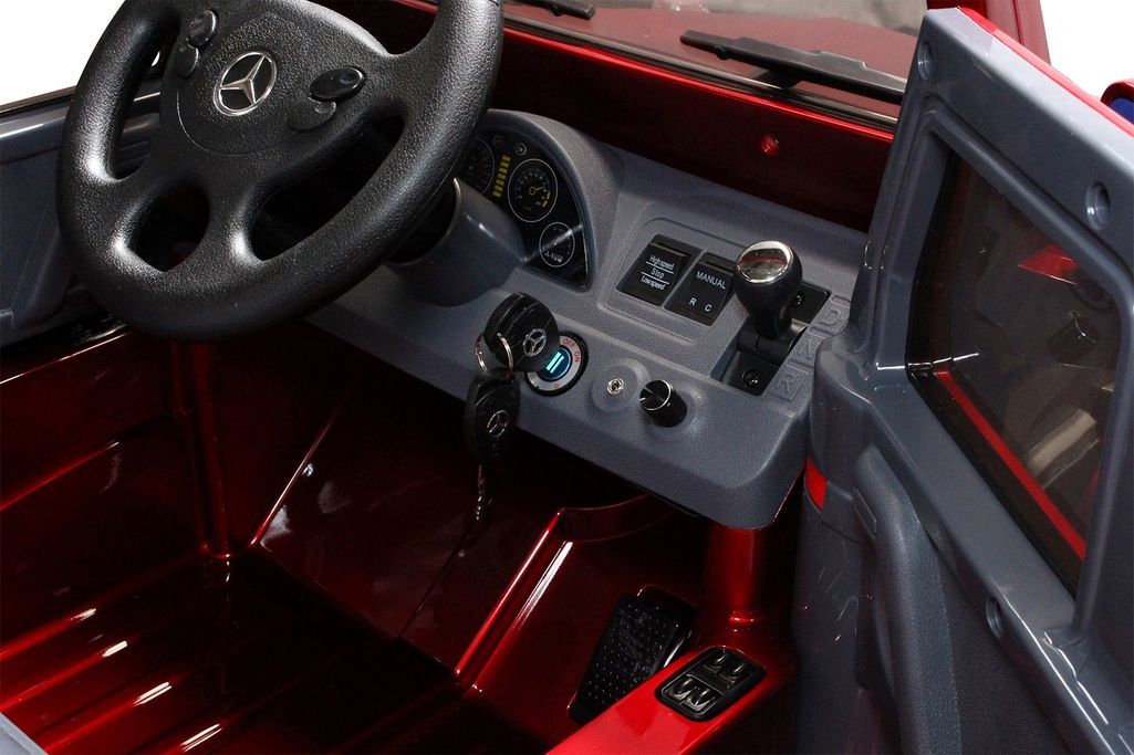 Voiture électrique Mercedes 2 places AMG G55 noir - Photo n°12