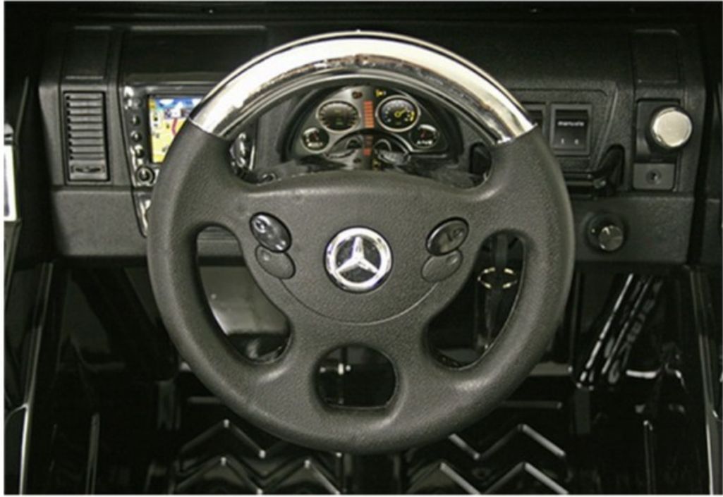 Voiture électrique Mercedes AMG G55 XL rose - Photo n°5