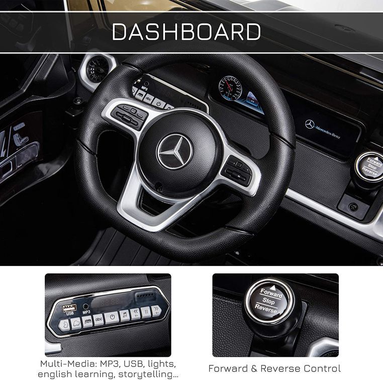 Voiture électrique Mercedes G65 noir - Photo n°4