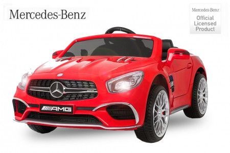 Voiture électrique Mercedes SL65 luxe rouge - Photo n°1
