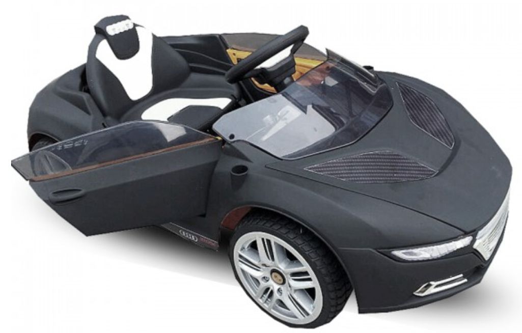 Voiture électrique Roadster 2x30W 12V noir - Photo n°1