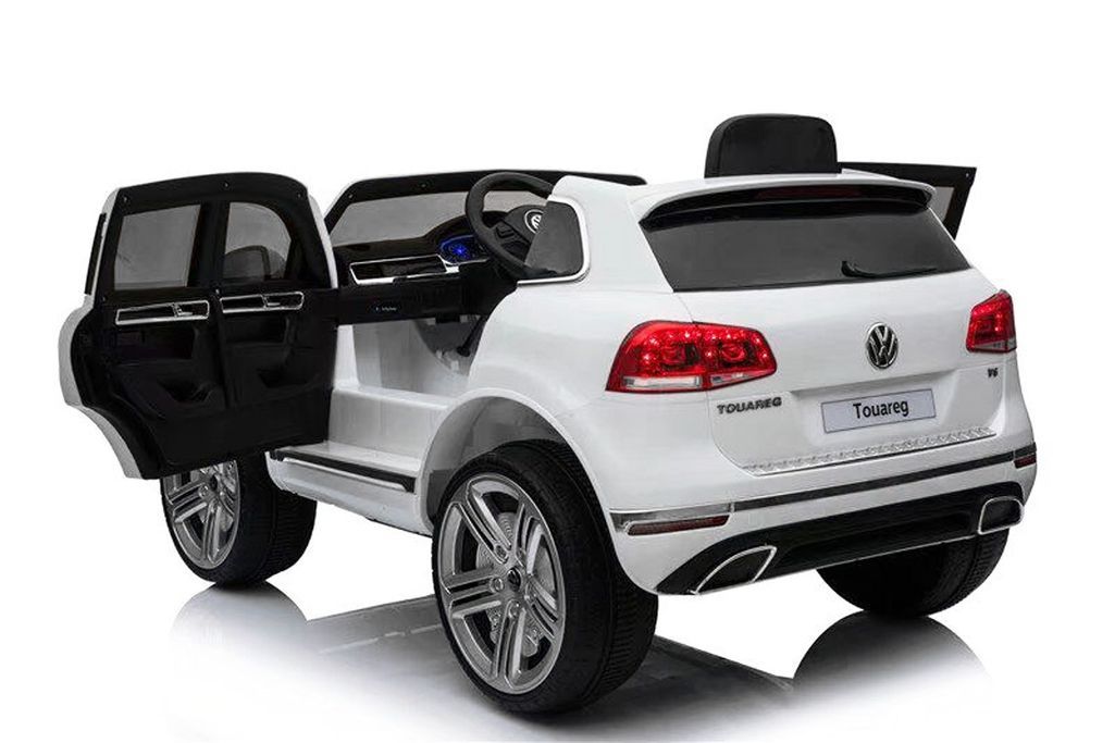 Voiture électrique Volkswagen Touareg blanche - Photo n°2