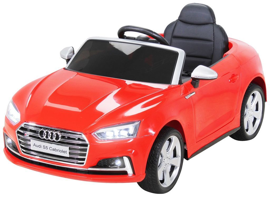 Voiture enfant électrique Audi S5 rouge - Photo n°1