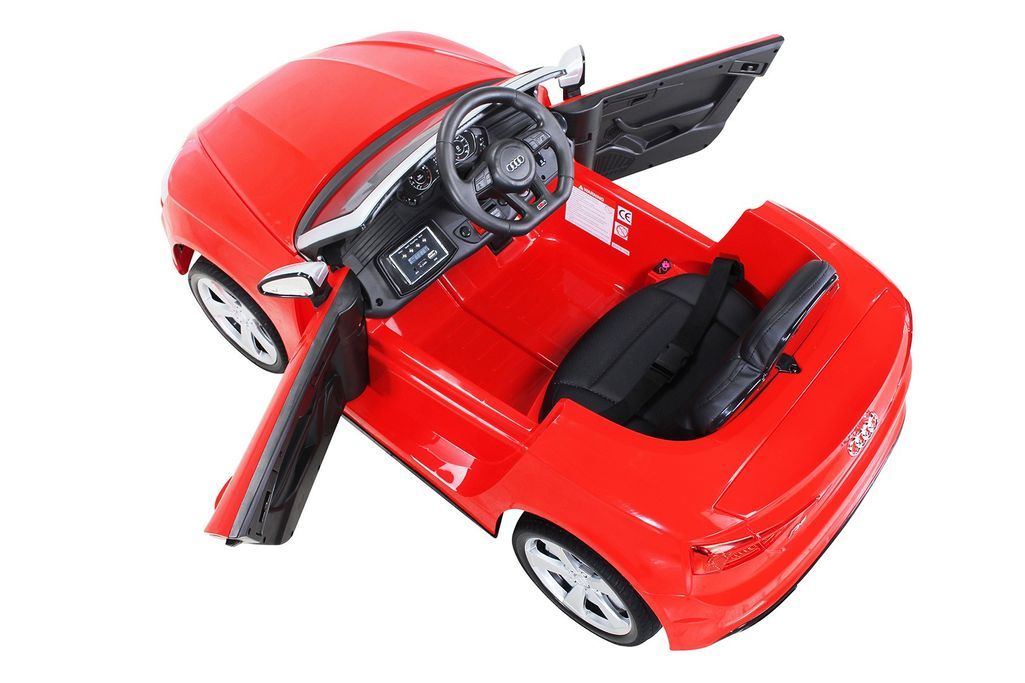 Voiture enfant électrique Audi S5 rouge - Photo n°11