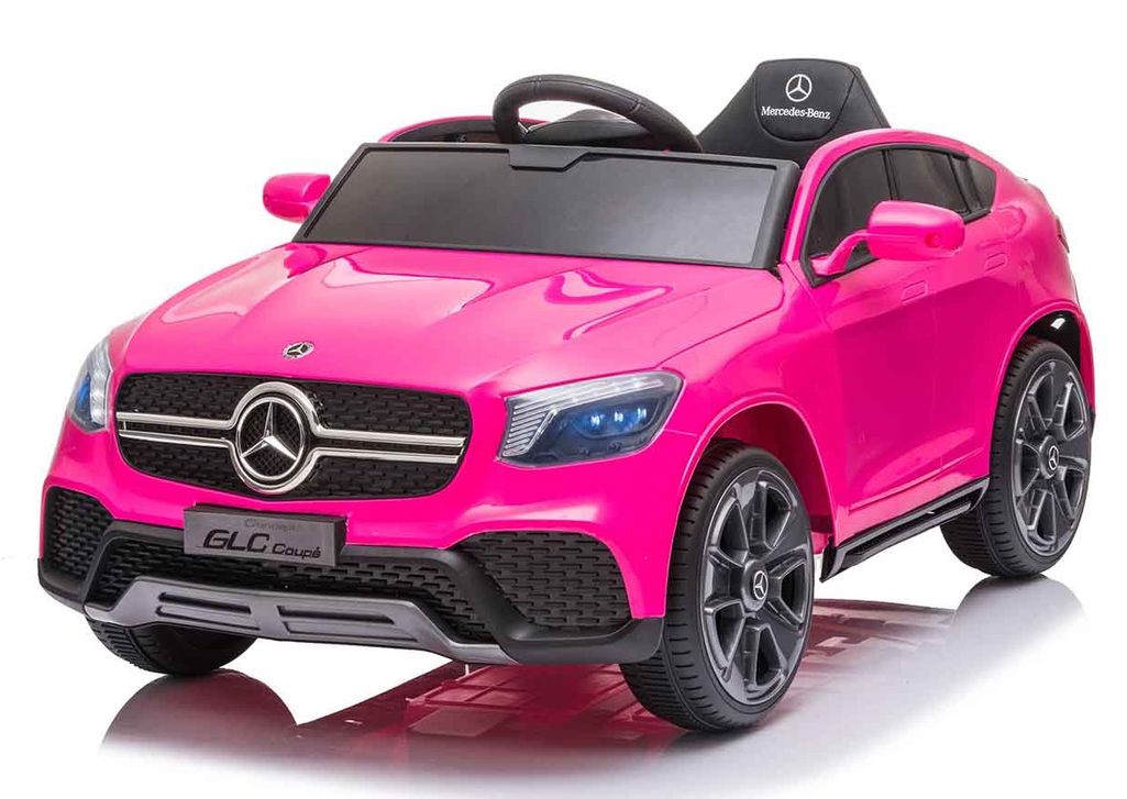 Voiture pour enfants Mercedes Benz en plastique de couleur rouge