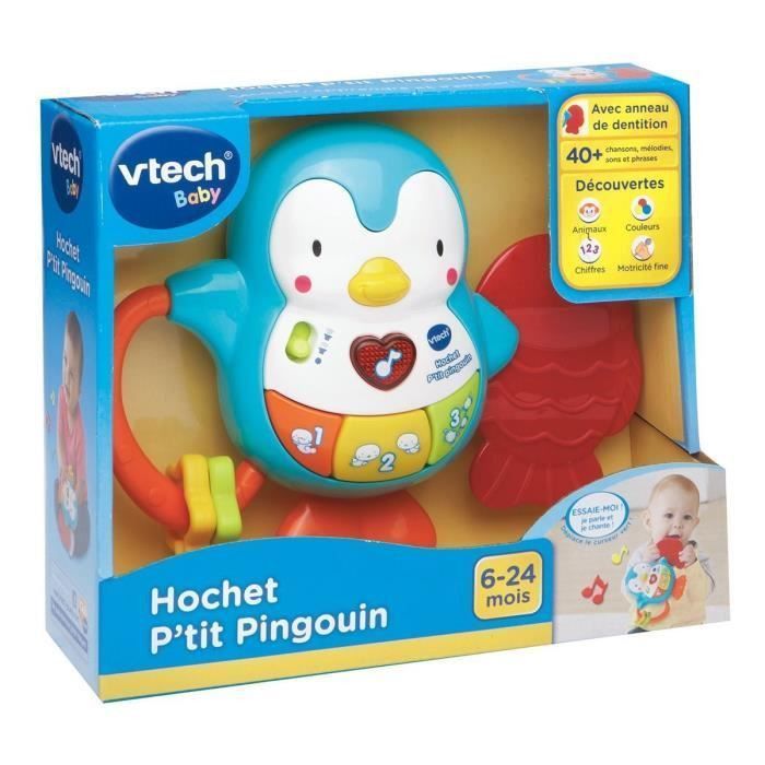VTECH BABY - Hochet P'tit Pingouin - Hochet Bébé - Photo n°3