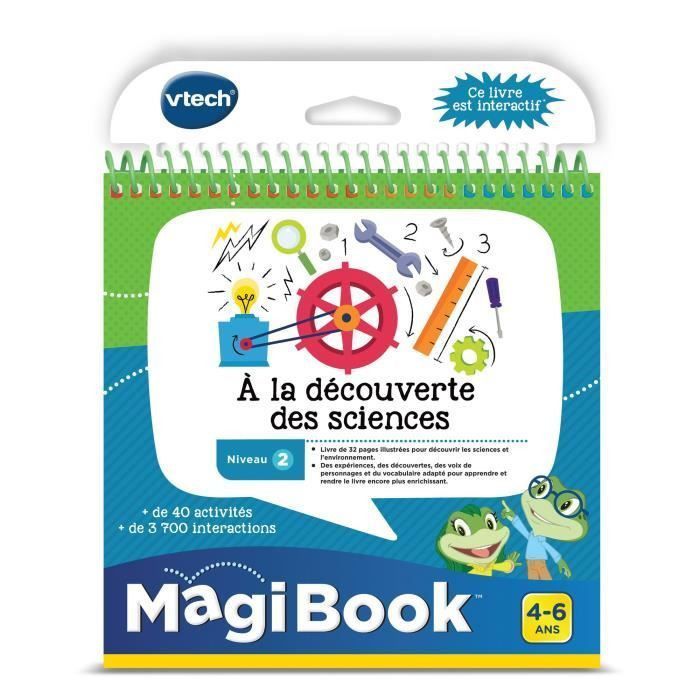 VTECH - Livre Interactif Magibook - A La Découverte Des Sciences - Photo n°1