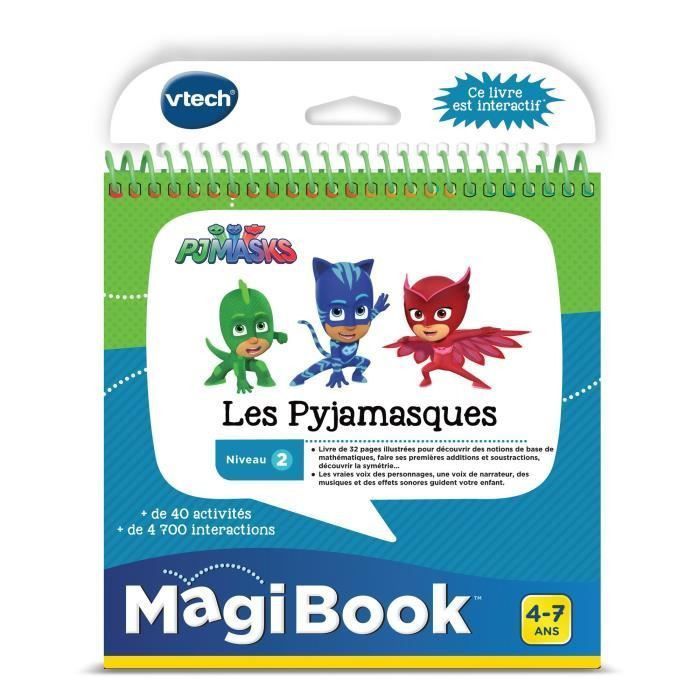 VTECH - Livre Interactif Magibook - Les Pyjamasques - Photo n°1