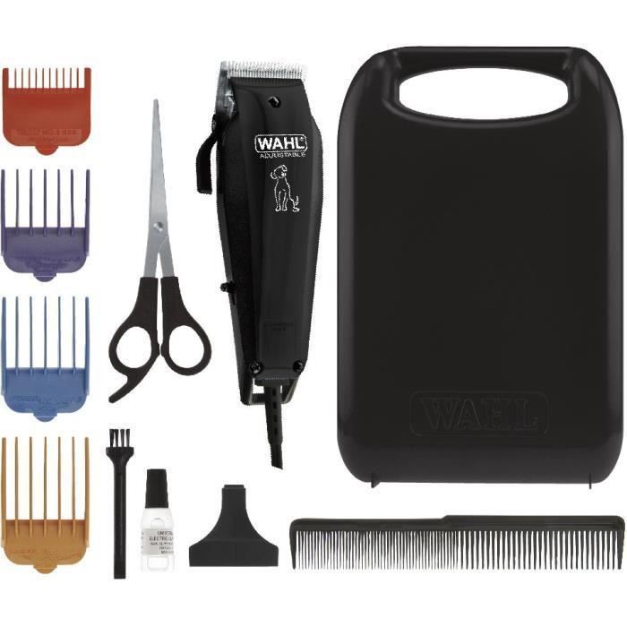 WAHL Tondeuse animal Basic Clipper 09160-2016 - Tondeuse filaire Made in USA - Moteur silencieux - Photo n°2