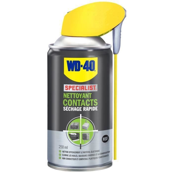 WD-40 SPECIALIST Nettoyant Contacts aérosol - 250 ml - Photo n°1
