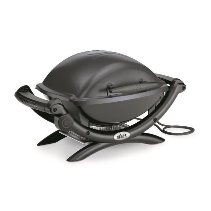WEBER Barbecue électrique Q 1400 - Noir gris - Photo n°1