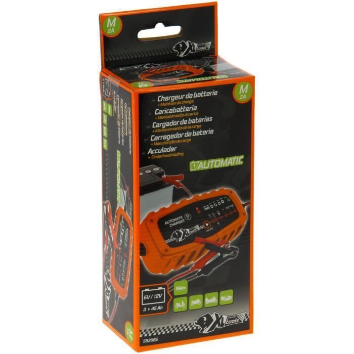 XL Perform Tools - Chargeur batterie automatique - Taille M - 6V/12V - 2A - Photo n°3