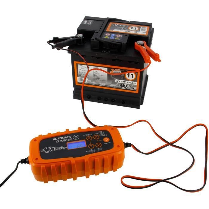 XL Perform Tools - Chargeur Batterie Automatique - Taille XL 6V/12V - 6,5A - Photo n°2