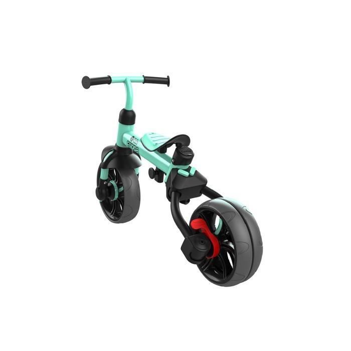 YVOLUTION Tricycle-draisienne évolutive Yvelo Flippa - Vert - Photo n°4
