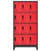 Anthracite/Rouge