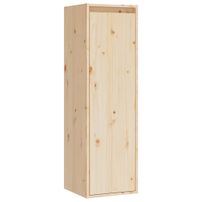 Armoire murale 30x30x100 cm Bois de pin massif