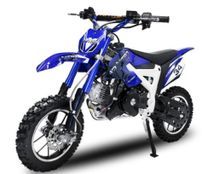 Dirt Bike 49cc Flash 10/10 e-start bleu